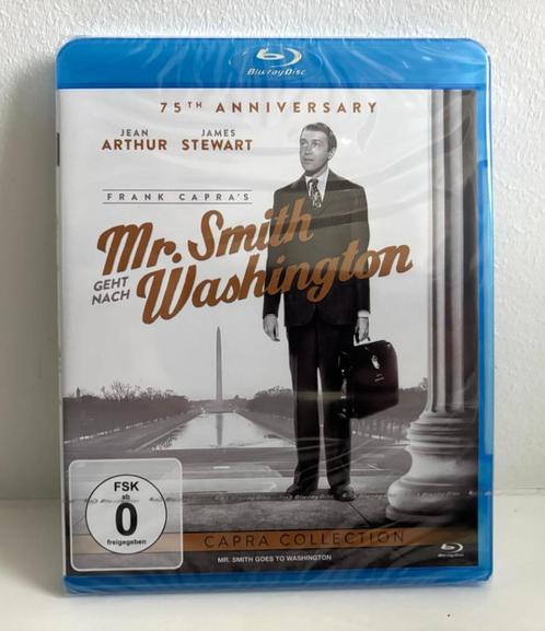 Mr. Smith Goes to Washington (Blu Ray) James Stewart Capra, Cd's en Dvd's, Blu-ray, Zo goed als nieuw, Klassiekers, Ophalen of Verzenden