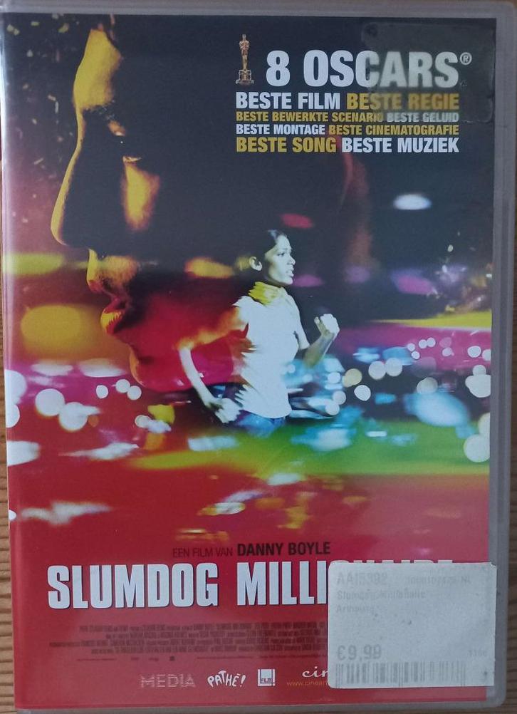 Originele DVD Slumdog Millionaire, Cd's en Dvd's, Dvd's | Filmhuis, Gebruikt, Azië, Vanaf 12 jaar, Ophalen of Verzenden