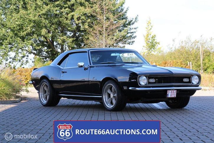 Chevrolet Camaro | 1968 | Route 66 Auctions, Auto's, Oldtimers, Bedrijf, Te koop, Chevrolet, Benzine, Overige carrosserieën, Handgeschakeld