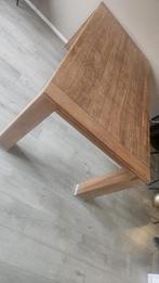 Houten Eettafel, Huis en Inrichting, Tafels | Eettafels, Ophalen, Gebruikt, 100 tot 150 cm, Eikenhout