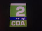 Sticker CDA Van Agt, Verzamelen, Ophalen of Verzenden, Nieuw, Overige typen