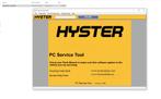 Hyster PC Service Tool 4.92, Verzenden