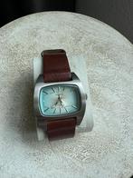 Vintage DIESEL Men’s Watch with Leather Strap, Ophalen of Verzenden, Overige materialen
