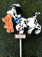 Geboorteborden / Geboortebord hond met blauwe halsbandje, Ophalen, Nieuw, Geboortebord