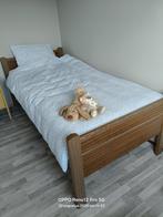 Seniorenbed Eiken met Elektrische Bodem, Huis en Inrichting, Ophalen, Verstelbaar, 90 cm, Eenpersoons