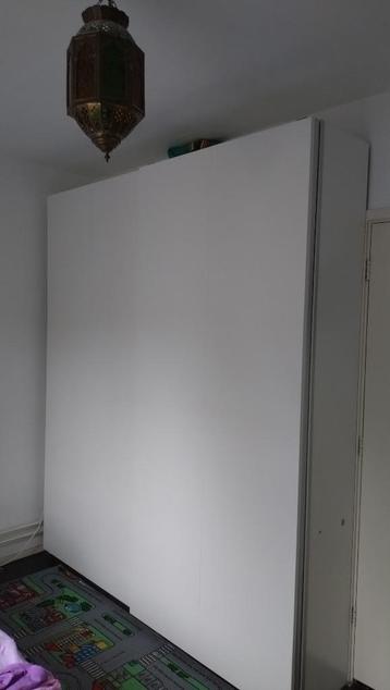 Kledingkast Pax Ikea Hasvik schuifdeuren h236xb200xd38 beschikbaar voor biedingen