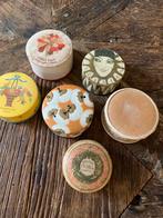 Frankrijk brocante poederdozen, Ophalen of Verzenden