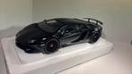 Lamborghini Aventador lp750 -4 sv black autoart 1.18, Hobby en Vrije tijd, Modelauto's | 1:18, Ophalen of Verzenden, Autoart, A