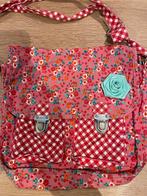 Hema meisje schooltas roze bloemen - zo goed als nieuw!, Ophalen of Verzenden, Zo goed als nieuw, Roze, Overige typen
