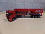 DAF trekker oplegger Coca Cola (Lion Toys), Hobby en Vrije tijd, Modelauto's | 1:50, Verzenden, Gebruikt, Bus of Vrachtwagen, Lion Toys