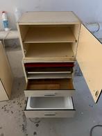 Vintage Piet Zwart Keukenkastjes Jaren 60, Ophalen, Overige materialen, Gebruikt, Meerdere deuren