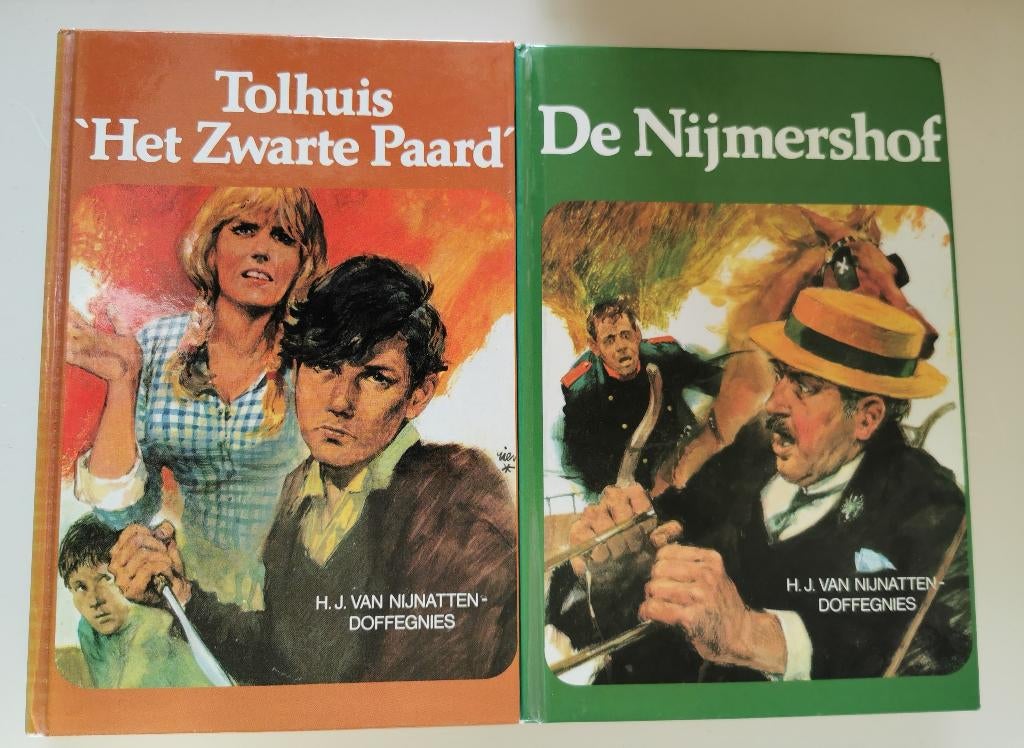 250.. 2 x van H j Van Nijnatten Doffegnies, Boeken, Ophalen of Verzenden