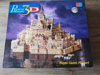 3D foam Puzzel Mont Saint Michel - 220 Stukjes, Ophalen of Verzenden, Minder dan 500 stukjes, Zo goed als nieuw, Rubik's of 3D-puzzel