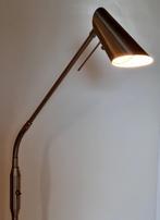 Vloer leeslamp RVS incl. led lamp, Huis en Inrichting, Lampen | Vloerlampen, Ophalen, 100 tot 150 cm, Metaal, Gebruikt
