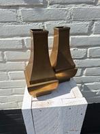 2 Koperen Vaasjes, Antiek en Kunst, Antiek | Koper en Brons, Ophalen, Koper