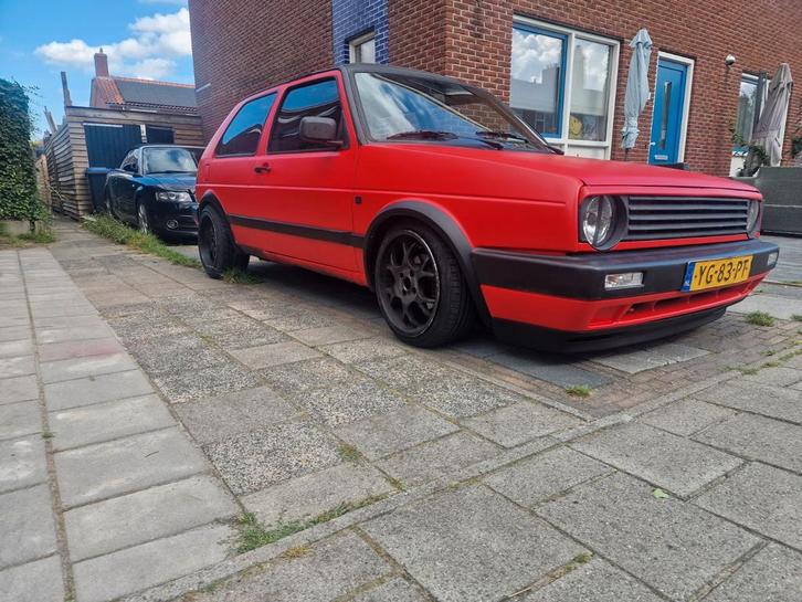 Volkswagen Golf 1.3 CL 40KW U9 1990 Rood, Auto's, Volkswagen, Bedrijf, Golf, Benzine, Hatchback, Handgeschakeld, Origineel Nederlands