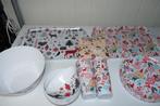 nieuw kerst melamine servies, 6x bord, 6x beker, 6x kleine s, Ophalen of Verzenden, Nieuw
