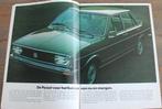 8 VW autofolders + 2 dubbele exemplaren Te koop als set, Ophalen of Verzenden, Nieuw, Volkswagen