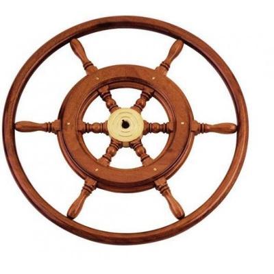 Stuurwiel hout met hoepel type 3/B, Watersport en Boten, Bootonderdelen, Nieuw