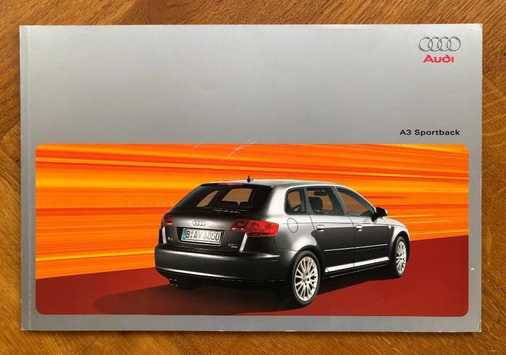 Audi A3 Sportback folder 2004, Boeken, Auto's | Folders en Tijdschriften, Zo goed als nieuw, Audi, Verzenden