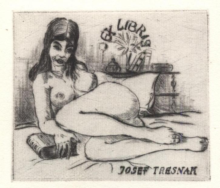2066 Ex Libris Duitsland : Fritz Kühn, z.j., Antiek en Kunst, Kunst | Etsen en Gravures, Verzenden