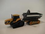 Challenger 45 met overlaadwagen van Ertl in 1/64, Ophalen of Verzenden, Zo goed als nieuw, Tractor of Landbouw