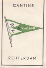 Vulcaan Rotterdam - vlag mijnwerkerssymbool: hamer + moker, Ophalen of Verzenden