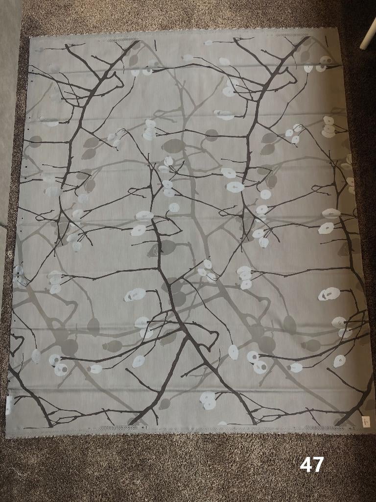 Stof inbetween Artelux Cherry vitrage lap 140x110 cm, Hobby en Vrije tijd, Stoffen en Lappen, Zo goed als nieuw, Polyester, 30 tot 120 cm