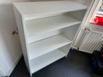 Witte Boekenkast, Ophalen, Met plank(en), 100 tot 150 cm, Zo goed als nieuw