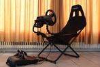 Dikke Racing SET PlaySeat + LogiTech G920 Stuur en Pedalen, Ophalen of Verzenden, Zo goed als nieuw, Stuurtje of Sportattribuut