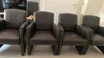 4 dining chairs leather, Huis en Inrichting, Ophalen of Verzenden, Zo goed als nieuw