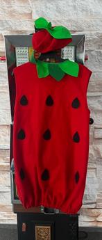 Aardbeien pak met hoedje, Ophalen, Zo goed als nieuw, Jongen of Meisje