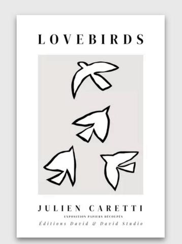 Art Print Julien Caretti poster (ferm living hay &tradition) beschikbaar voor biedingen