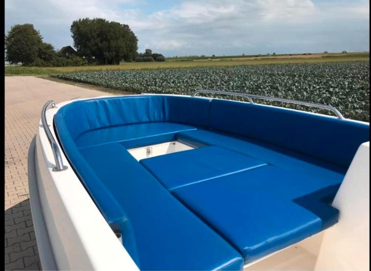 Sloep lakeborn 450 lite, Watersport en Boten, Sloepen, Gebruikt, Tot 10 pk, 3 tot 6 meter, Buitenboordmotor, Benzine, Polyester