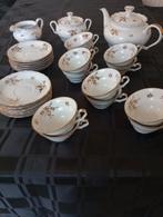 Antiek theeservies . Puntgaaf, Ophalen of Verzenden