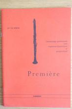 Premiere klarinet - Jan van Beekum, Muziek en Instrumenten, Bladmuziek, Verzenden, Zo goed als nieuw, Klarinet, Artiest of Componist