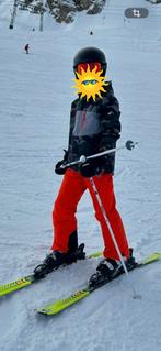 Mountain Peak Ski jas en skibroek Maat 140 oranje legergroen, Ophalen of Verzenden, Zo goed als nieuw, Jongen, Jas