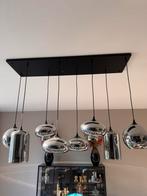 2 Design Lampen met Bollen - Zwart, Ophalen of Verzenden, Zo goed als nieuw, Metaal, Minder dan 50 cm