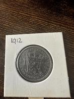 1 Gulden 1912, Postzegels en Munten, Munten | Nederland, Zilver, Koningin Wilhelmina, 1 gulden, Ophalen of Verzenden