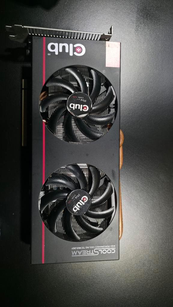 AMD R9 280X Club Editie 3GB, Computers en Software, Videokaarten, Gebruikt, AMD, PCI-Express 3.0, GDDR5, HDMI, DisplayPort, DVI