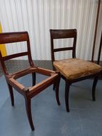 Biedemeier stoelen 4x, Antiek en Kunst, Antiek | Meubels | Stoelen en Banken, Ophalen