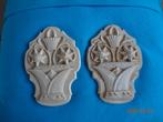 BROCANTE GIPSEN ORNAMENTEN MEUBELS- DECO-KASTEN, Ophalen of Verzenden