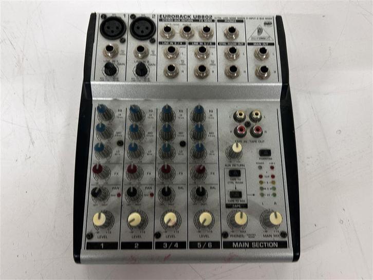 A7116 Behringer Eurorack UB802 [Mengpaneel], Muziek en Instrumenten, Mengpanelen, Gebruikt, 10 tot 20 kanalen, Ophalen of Verzenden