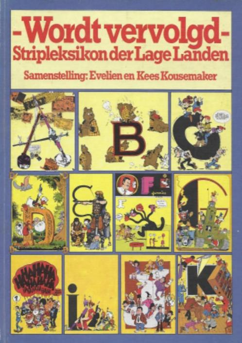 E & K Kousemaker: Wordt vervolgd -Stripleksikon Lage Landen, Boeken, Overige Boeken, Gelezen, Ophalen of Verzenden