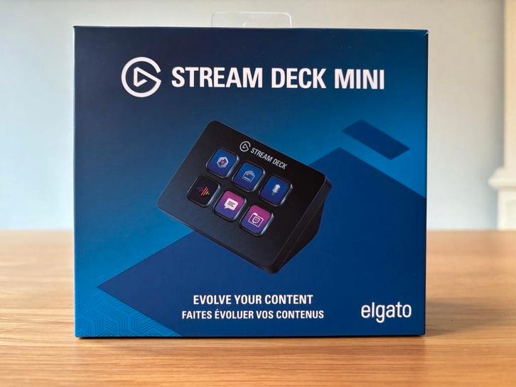 Elgato Stream Deck Mini – compleet in doos, Computers en Software, Toetsenborden, Zo goed als nieuw, Overige indelingen, Bedraad