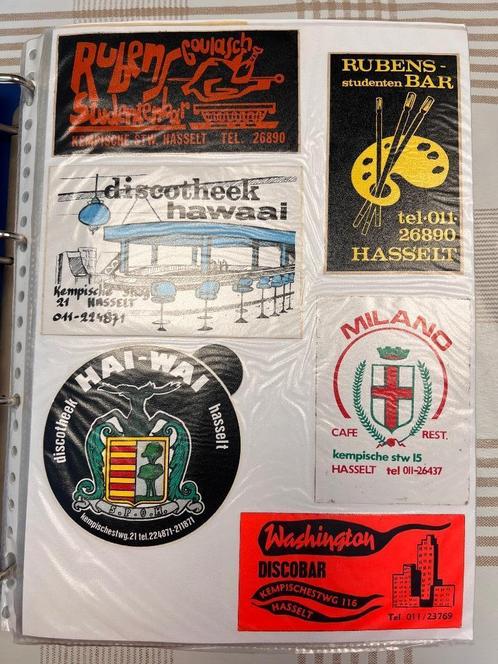 STICKERS CAFE’S BELGIË H STICKERS, Verzamelen, Stickers, Zo goed als nieuw, Overige typen, Ophalen of Verzenden