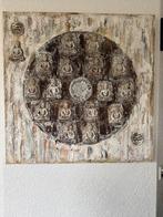 Boeddha Schilderij - Kunstwerk Beelden en Houtsnijwerken Wan, Antiek en Kunst, Ophalen