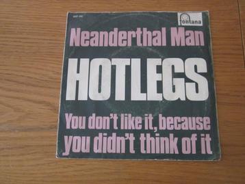 Hotlegs - Neanderthal Man 1970 Fontana Holland Single beschikbaar voor biedingen