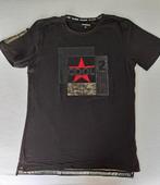 Zwart shirt van Scamm, mt. M, Maat 48/50 (M), Zwart, Ophalen of Verzenden, Zo goed als nieuw