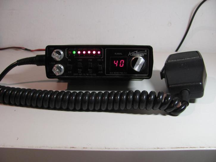 2x KAISER KA9018  27mc bakjes, Telecommunicatie, Zenders en Ontvangers, Gebruikt, Zender en Ontvanger, Ophalen of Verzenden